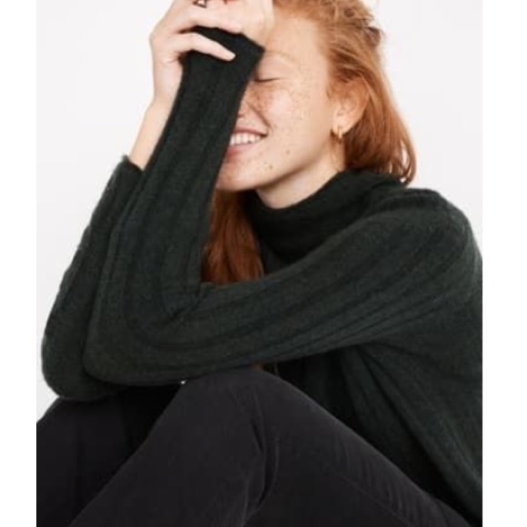 Madewell Sweaters - Madewell Evercrest Wool Blend Turtleneck Sweater